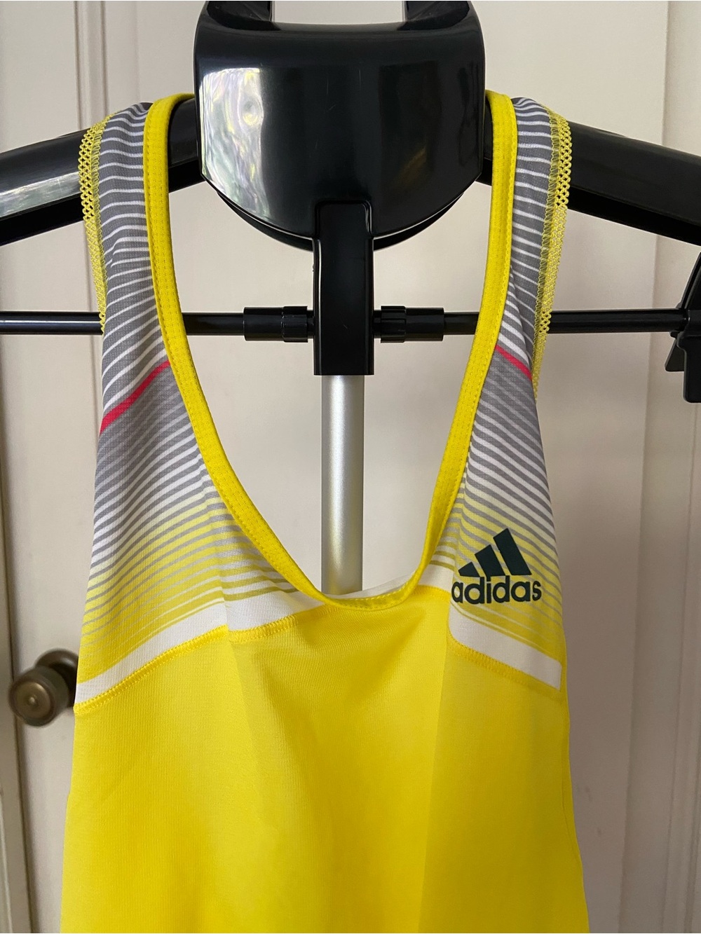 ADIDAS Neon Yellow Adizero Performance Tank